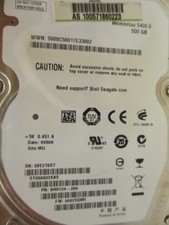 500gb seagate st9500325as n - seagate, p/n