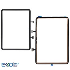 Touchscreen, Displayglas für