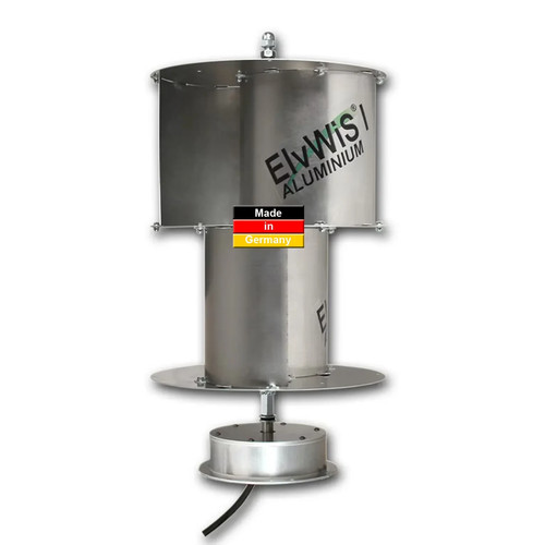 Vertikale windturbine w - vertikale, 90