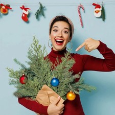 Künstliche Weihnachtspflanzen