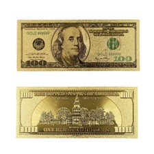 100 USA Dollar Banknoten Gold