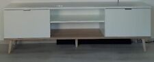 TV Lowboard in Weiß & Sonoma Eiche - Abholung