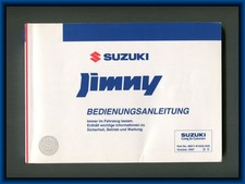 BORDBUCH - SUZUKI JIMNY FJ - Anleitung - Oktober 2007 - Deutsch - TOP-ZUSTAND !
