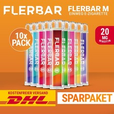 10 x Flerbar M E-Zigarette