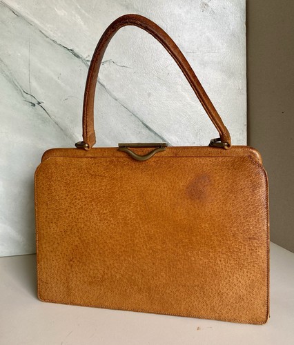 Handtasche leder mit zubehör - handtasche,