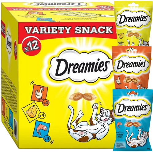 12x60 dreamies snacks mit - g,