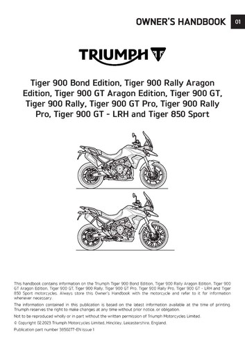 Triumph tiger 900 - triumph, gt,