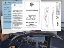 Vw Bora Heckspoiler Gutachten