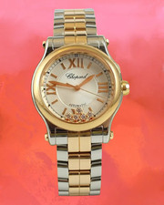 Chopard happy sport - happy, stahl