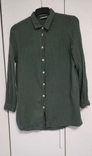 Musselin Oversize Hemd Bluse