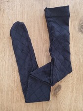 Strumpfhose mit Muster schwarz Gr.M-L Top Zustand