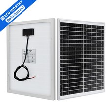 25W 12V Solarpanel Solarmodule Monokristallin für RV Boot