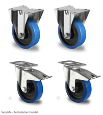 Blue Wheels 2x Lenkrollen FST