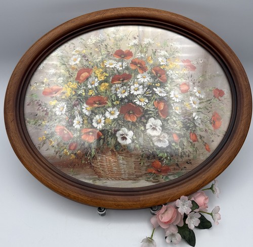 Holz bilderrahmen oval x - oval,