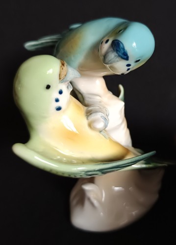 Alka kunst wellensittichpaar - kunst,
