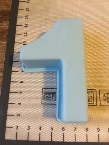 Silikon backform zahl 1 - 3d,