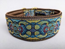 Zugstopp-Halsband extra breit 5cm, weiche Polsterung, verstellbar, leicht stabil