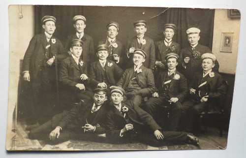 Aachen 1913 gruppe studenten - gruppe,
