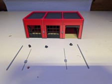 H0 HO 1:87 Gebäude LKW Garage