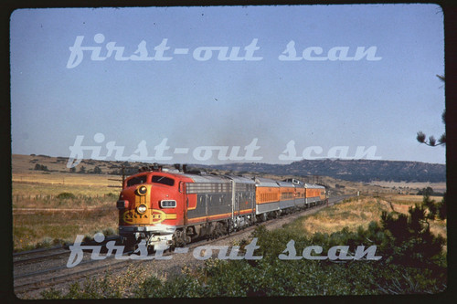 Duplicate slide atsf - -, santa