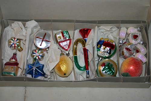 Konvolut vintage baumschmuck - konvolut,