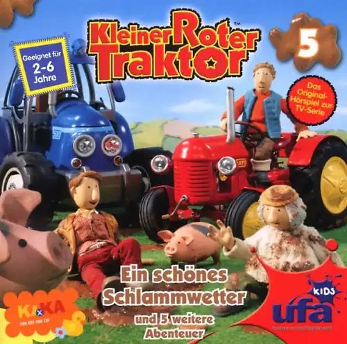 Kleiner roter traktor - kleiner,
