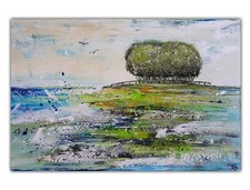 Acrylbild Gemälde Insel