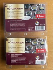 Münzkapseln von GAVIA GmbH für 2€ Stücke - 80 Stück