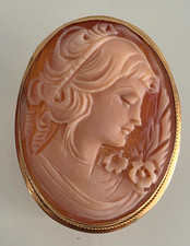 Vintage Brosche Anhänger mit