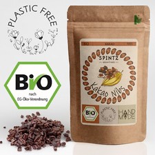 1kg Bio Kakaonibs Criollo  - Kakao Nibs roh gebrochene Kakaobohnensplitter Peru