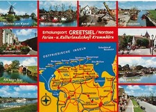 AK GREETSIEL AN DER NORDSEEKÜSTE - SCHÖNING VERLAG UNGELAUFEN!