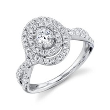 Oval Diamant Verlobungsring