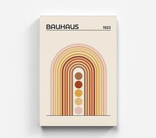 Bauhaus leinwandbild abstrakt - bauhaus,