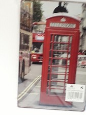 Blechschild Fernweh Stadt