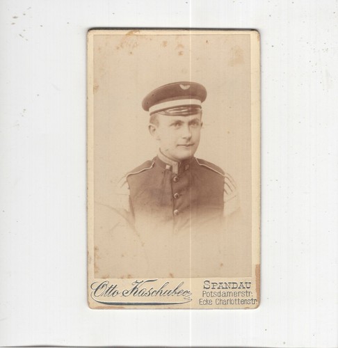 Cdv foto soldat - foto,