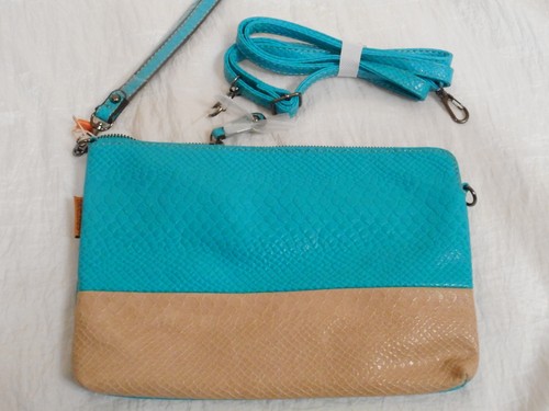 Clutch sand türkis - sand,