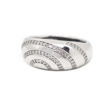 Fossil Bombé Ring - 925er