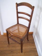 Gründerzeit Stuhl mit Geflecht