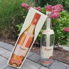 3 Liter Asbach-Uralt-Flasche-leer mit Korken u. Karton - TOP !!!