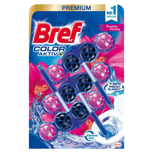 Kostka bref color aktiv - do, wc