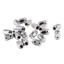 20 RADMUTTER MUTTER M12 x 1,5 x 34 SW19 60° KEGELBUND KEGEL STAHL FELGEN CHROM