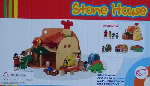 Santoys steinzeithaus holz - steinzeithaus,