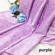 Rose Blumenmuster Kunstseide