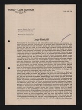 NIERSTEIN, Brief 1940, Weingut