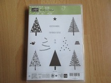 Stampin Up Stempel Set "Christbaumfestival", neuwertig