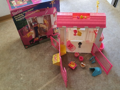 Barbie pferdestall mattel - barbie,