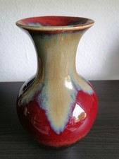 Laufglasur Vase