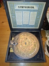 Symphonion Simplex Spieluhr Mit 15 Platten