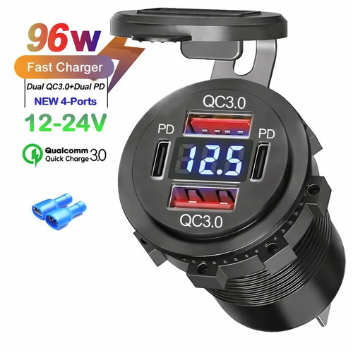 12v usb auto - 12v, 3.0