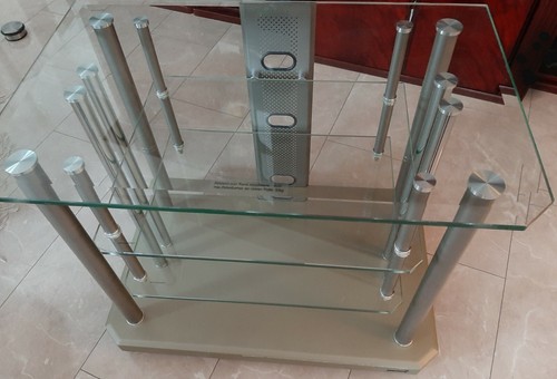 Phonowagen glas 78cm - phonowagen,, l=78cm